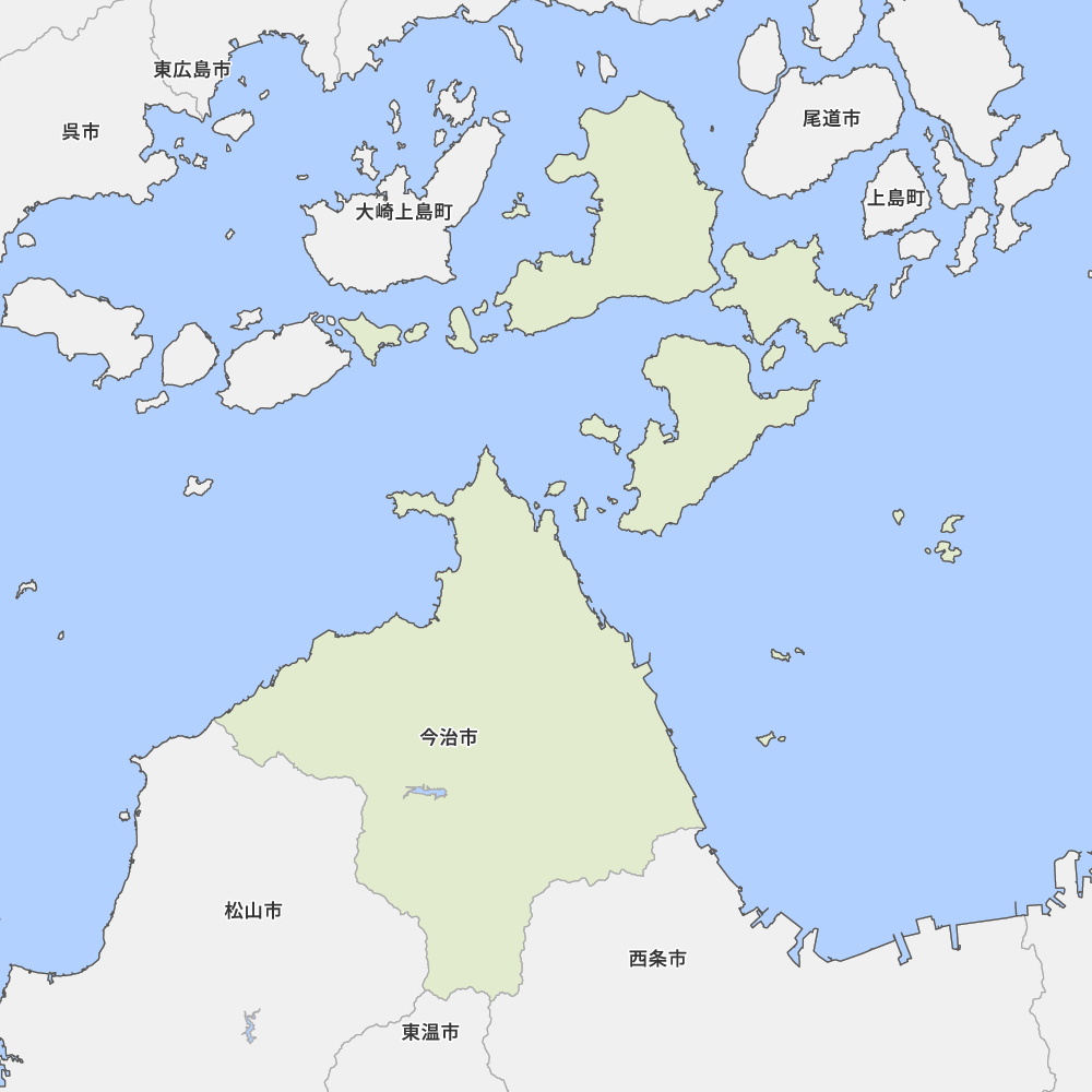 愛媛県今治市の地図 Map It マップ イット