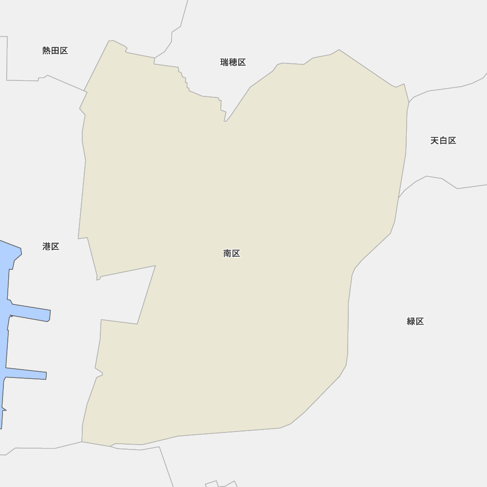 愛知県名古屋市南区の地図 Map It マップ イット