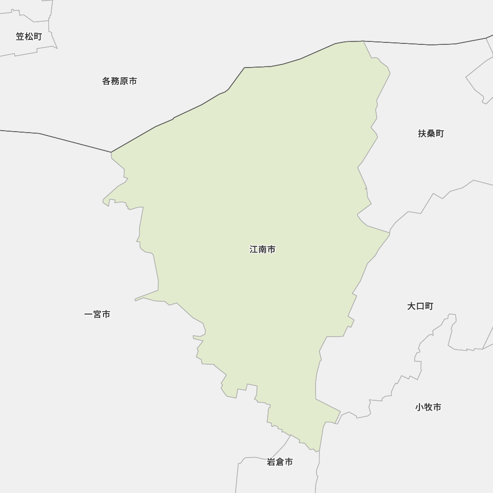 愛知県江南市の地図 Map It マップ イット