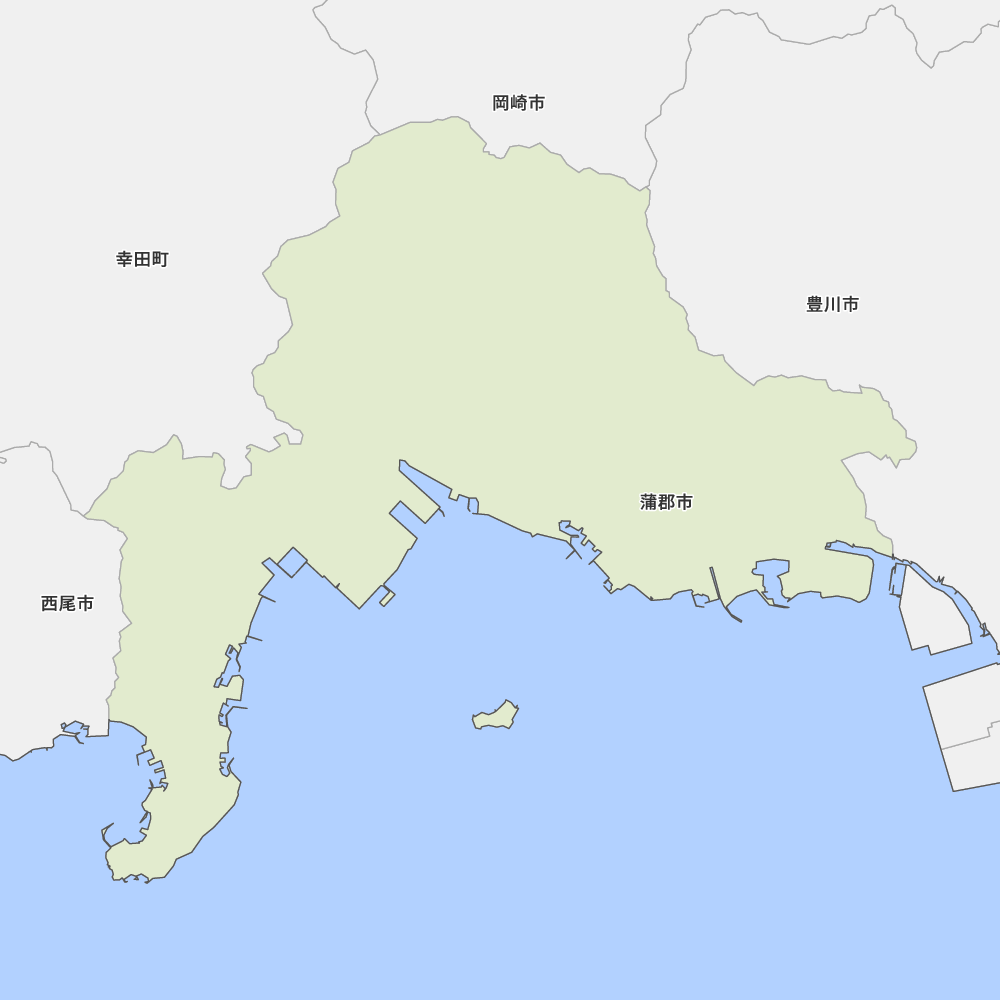 愛知県蒲郡市の地図 Map It マップ イット