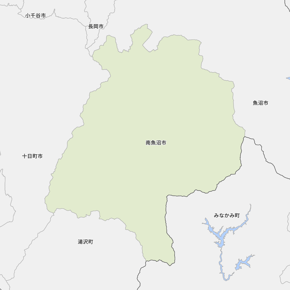 新潟県南魚沼市の地図 Map It マップ イット