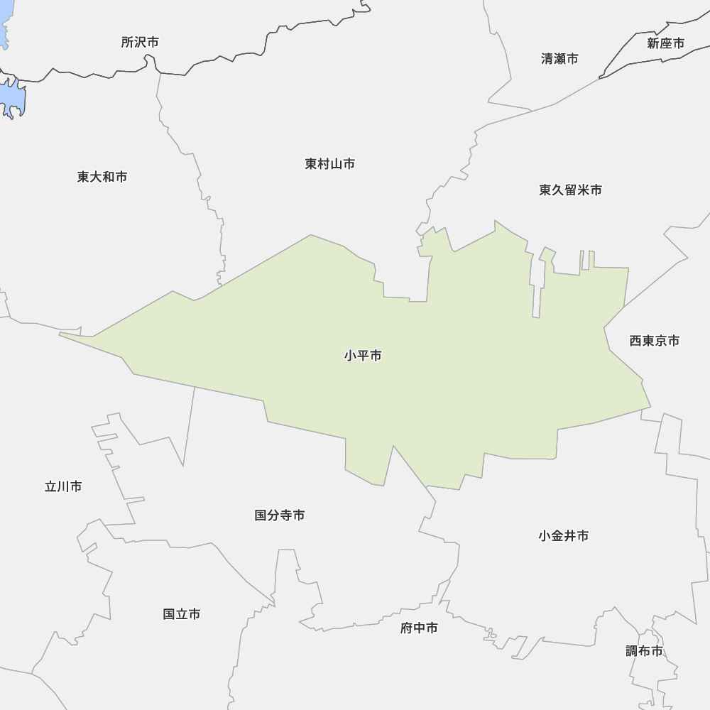 東京都小平市の地図 Map It マップ イット