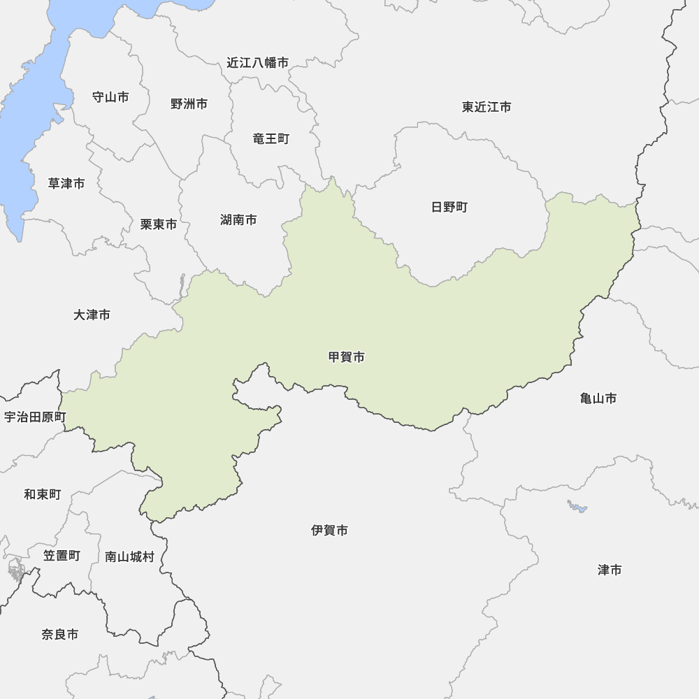 滋賀県甲賀市の地図 Map It マップ イット