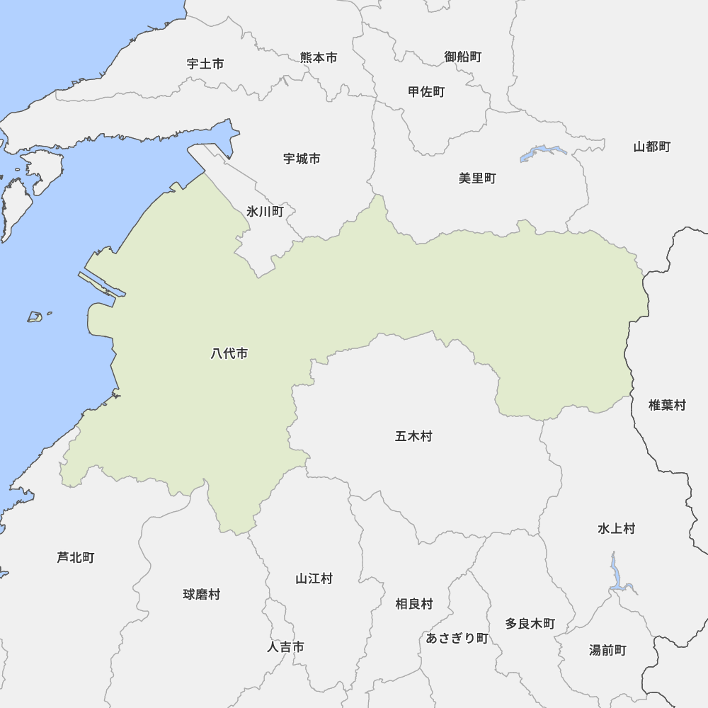 熊本県八代市の地図 Map It マップ イット