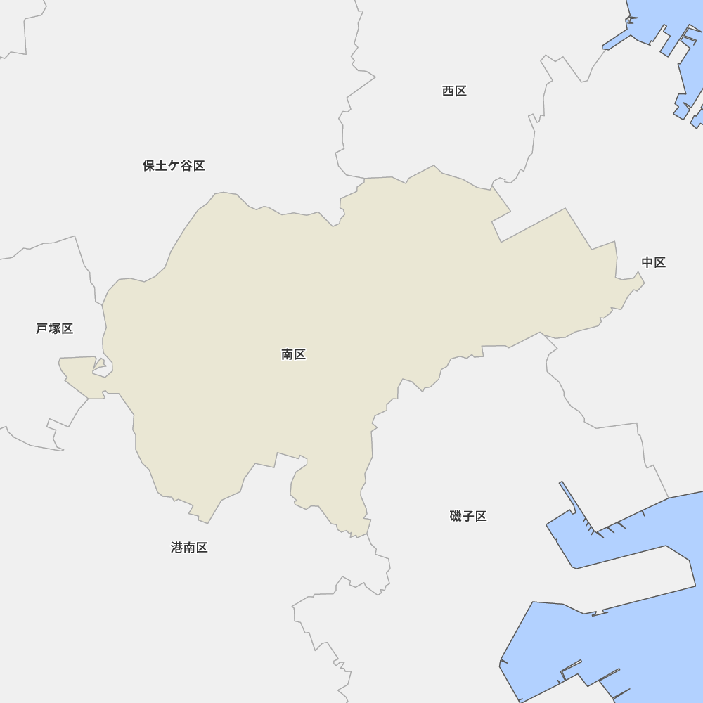 神奈川県横浜市南区の地図 Map It マップ イット