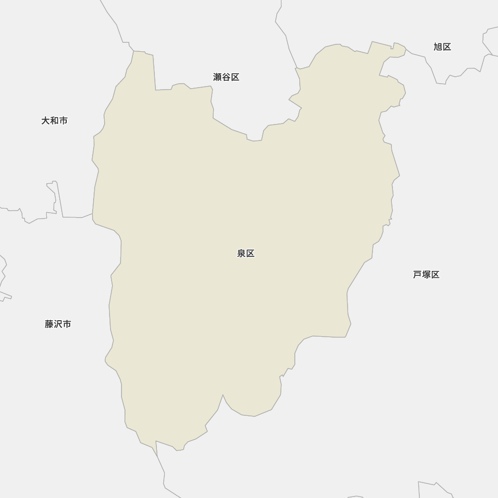 神奈川県横浜市泉区の地図 Map It マップ イット