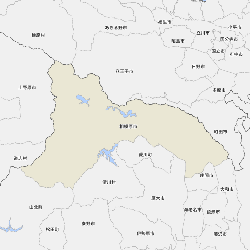 神奈川県相模原市の地図 Map It マップ イット