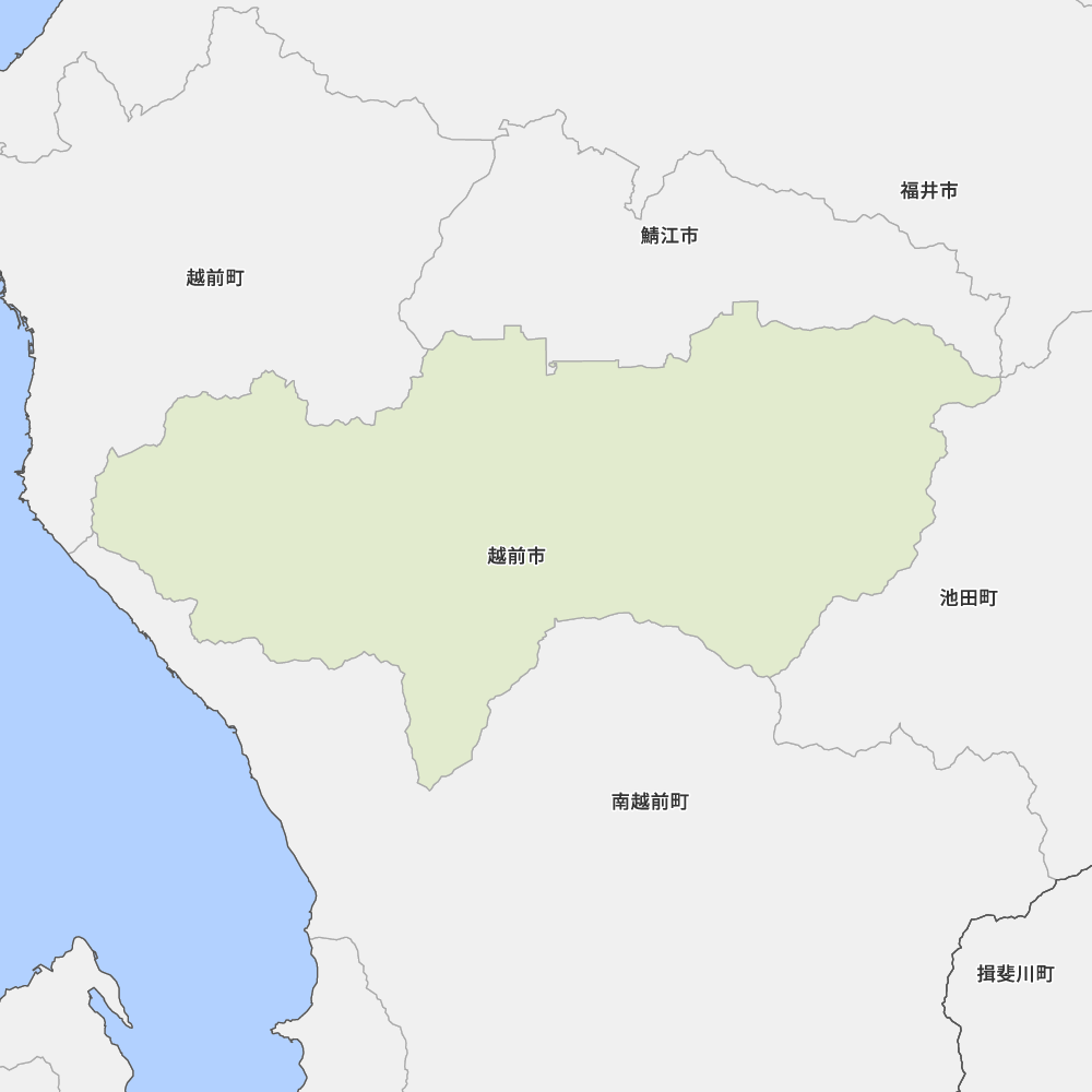 福井県越前市の地図 Map It マップ イット