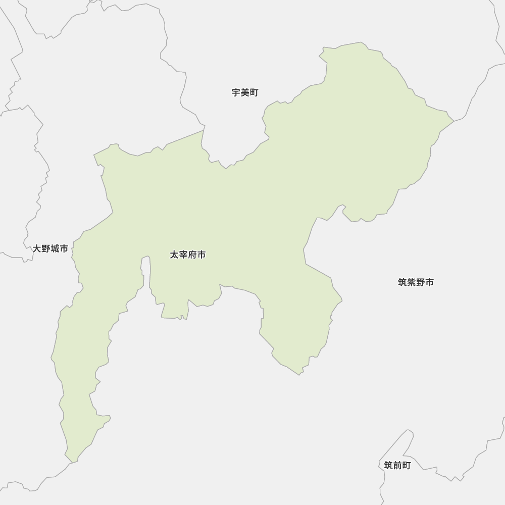 福岡県太宰府市の地図 Map It マップ イット