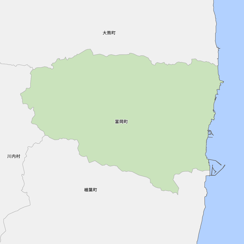 福島県双葉郡富岡町の地図 Map It マップ イット