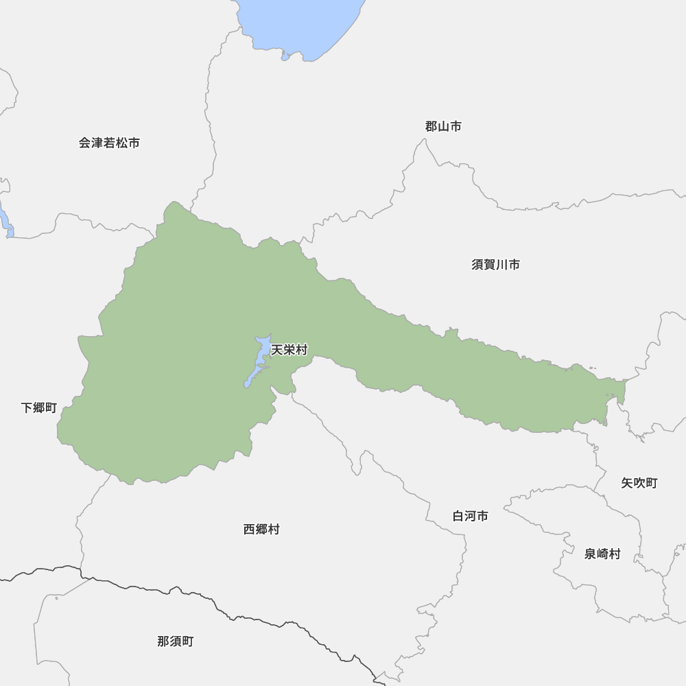 福島県岩瀬郡天栄村の地図 Map It マップ イット