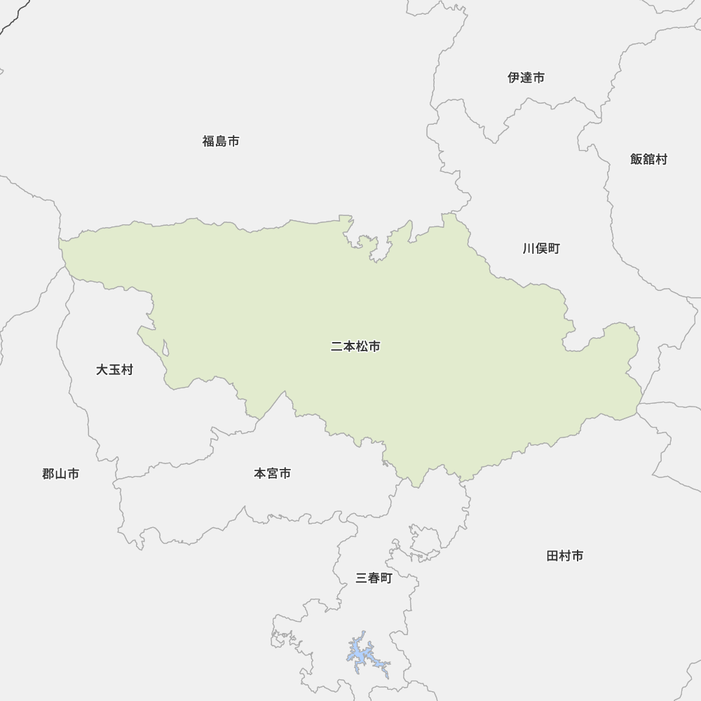 福島県二本松市の地図 Map It マップ イット