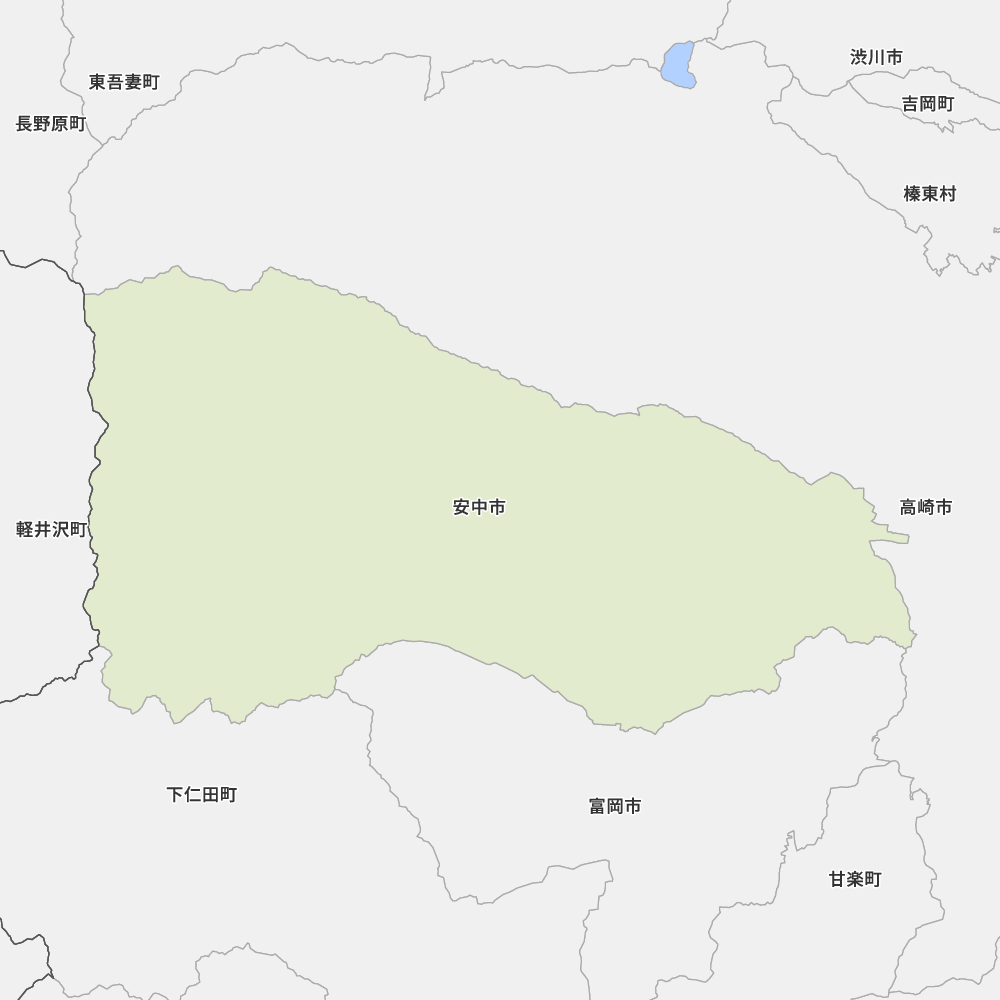 群馬県安中市の地図 Map It マップ イット