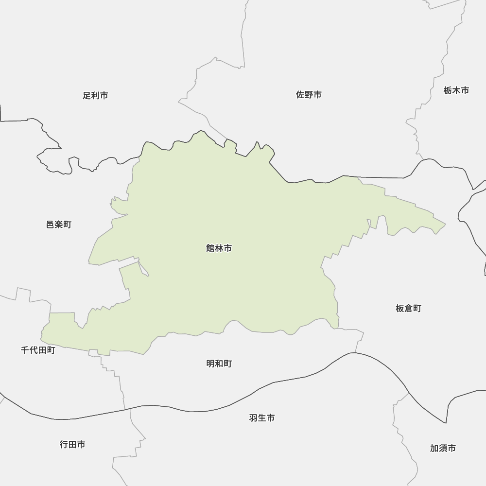 群馬県館林市の地図 Map It マップ イット