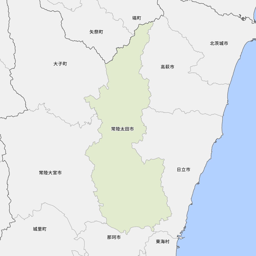 茨城県常陸太田市の地図 Map It マップ イット