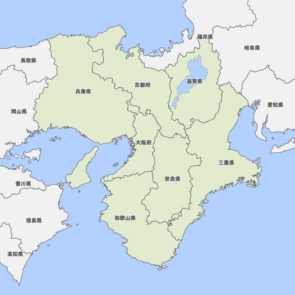 近畿地方の地図 Map It マップ イット