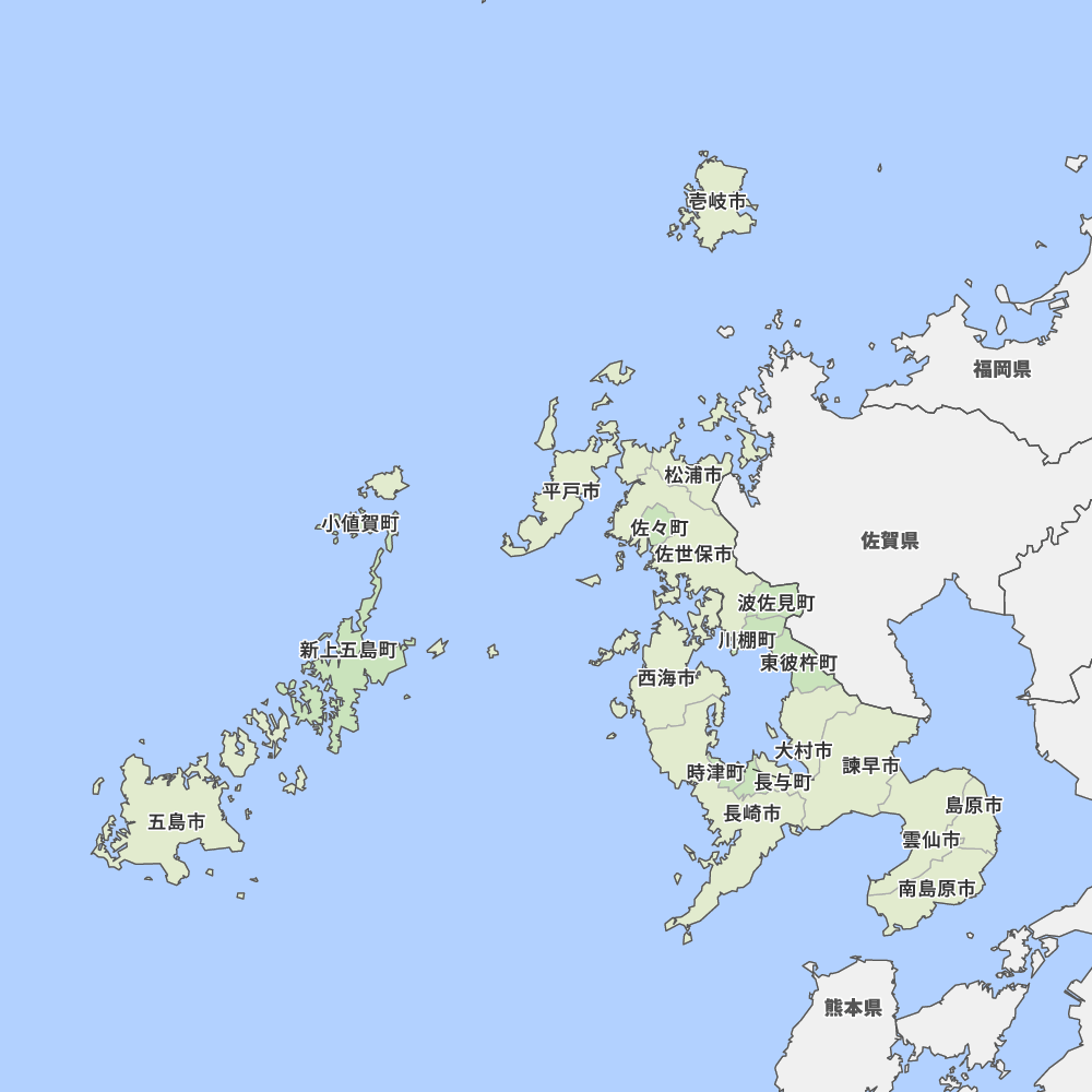 長崎県の地図 Map It マップ イット