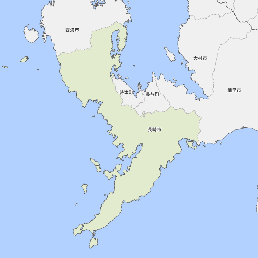 長崎県長崎市の地図 Map It マップ イット