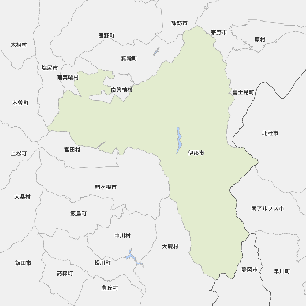 長野県伊那市の地図 Map It マップ イット