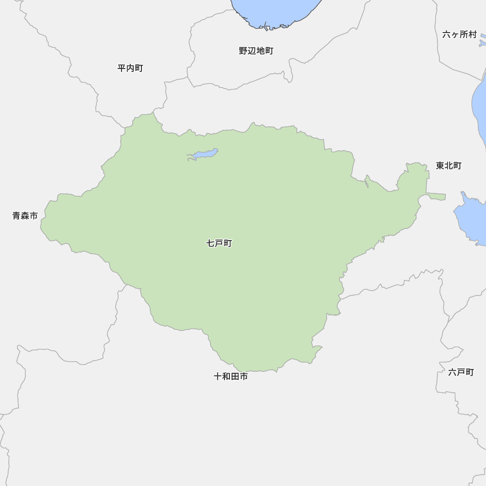 青森県上北郡七戸町の地図 Map It マップ イット