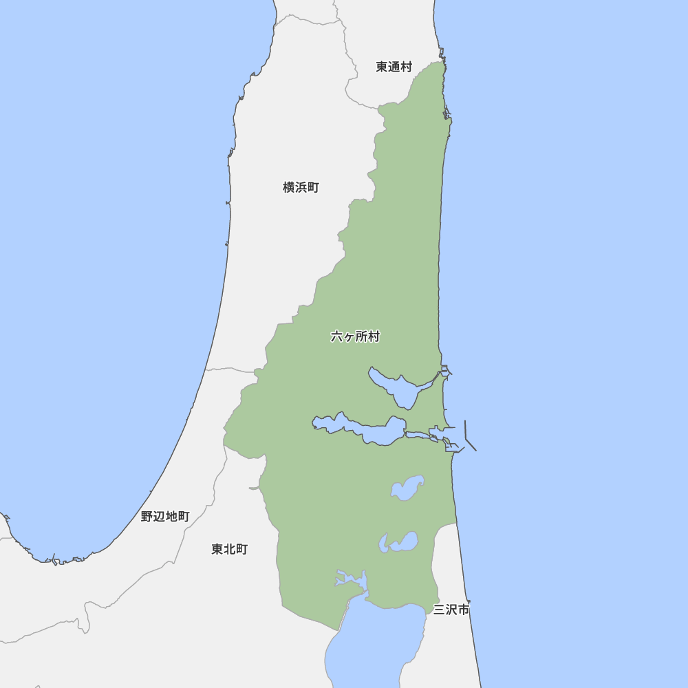青森県上北郡六ヶ所村の地図 Map It マップ イット