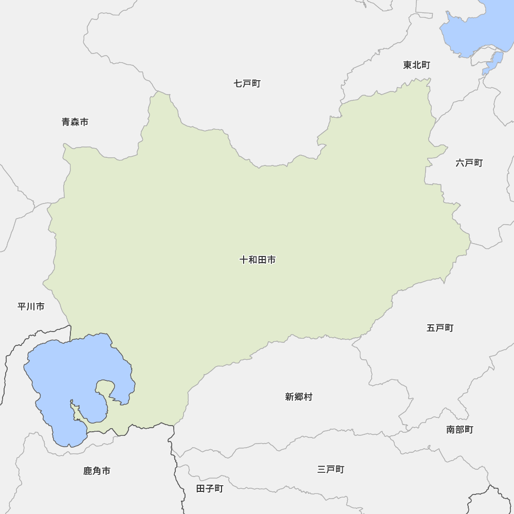 青森県十和田市の地図 Map It マップ イット