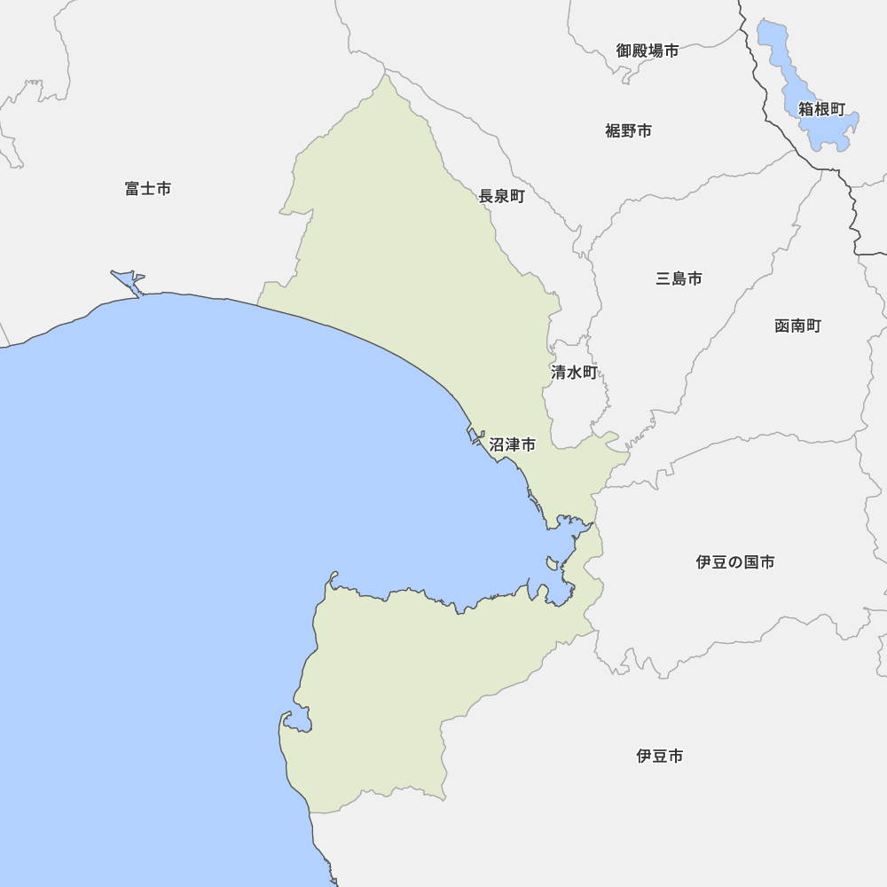 静岡県沼津市の地図 Map It マップ イット