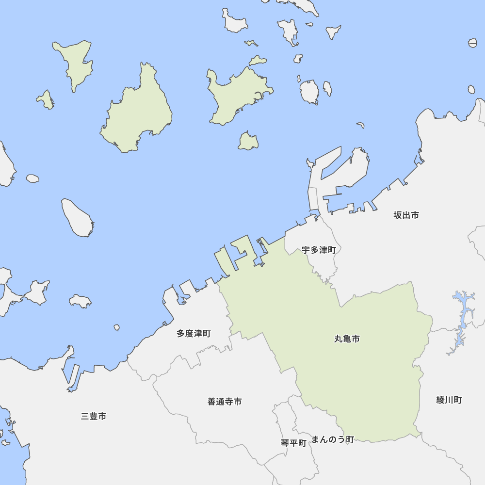 香川県丸亀市の地図 Map It マップ イット