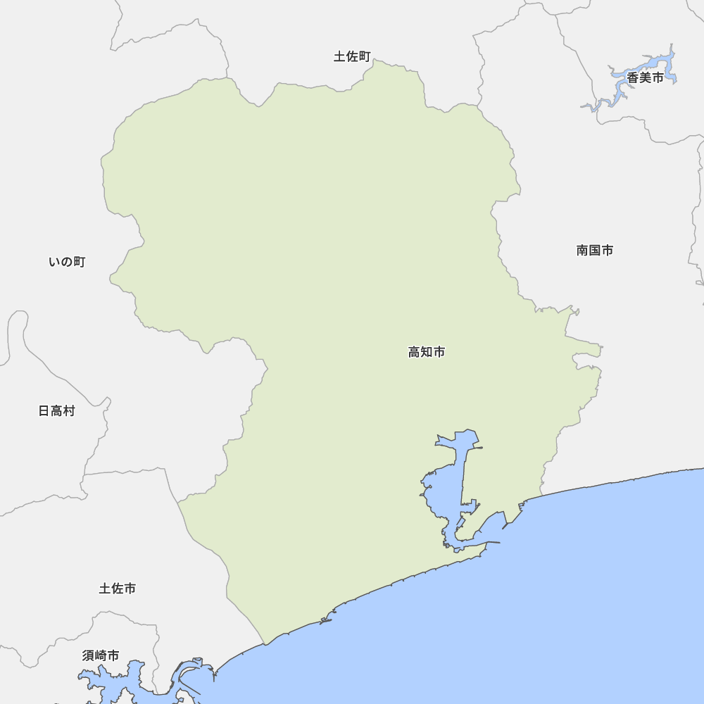 高知県高知市の地図 Map It マップ イット