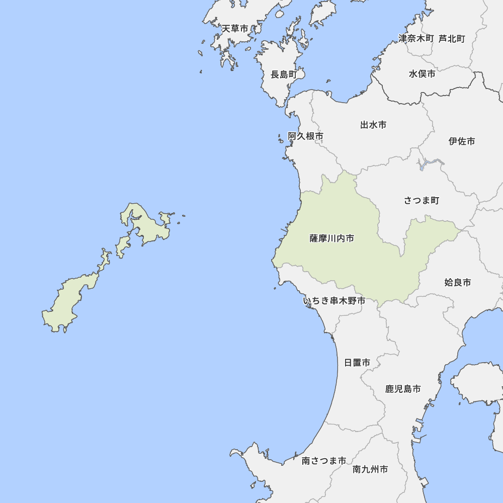 鹿児島県薩摩川内市の地図 Map It マップ イット