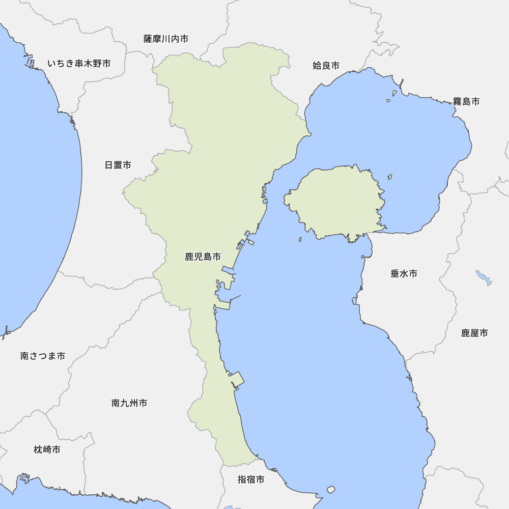 鹿児島県鹿児島市の地図 Map It マップ イット