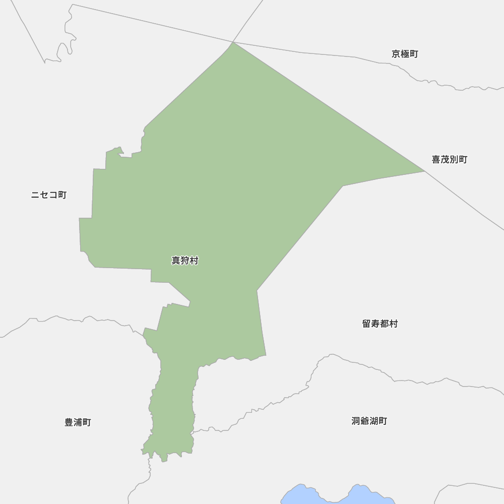 北海道後志総合振興局虻田郡真狩村の地図 | Map-It マップ・イット