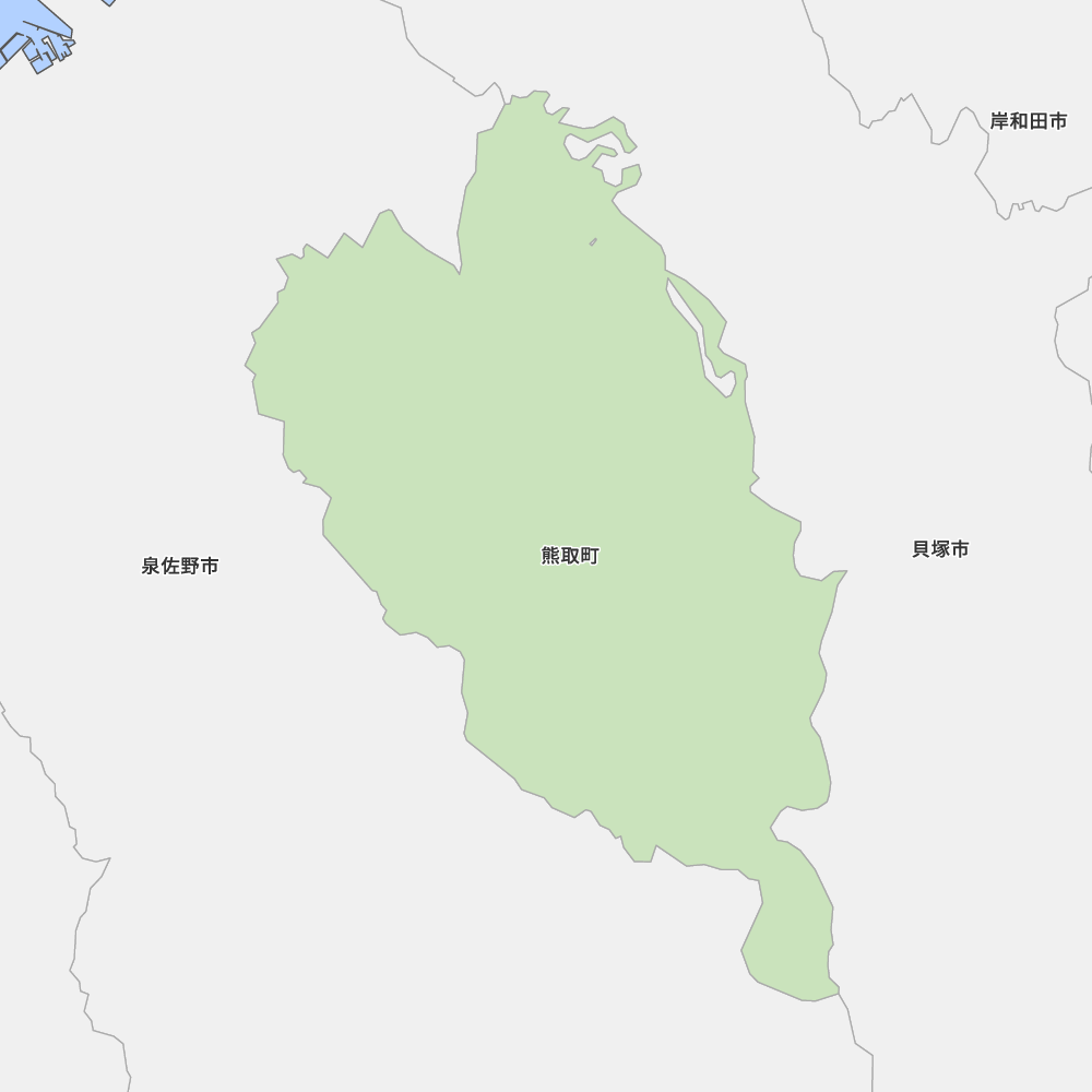 大阪府泉南郡熊取町の地図 | Map-It マップ・イット