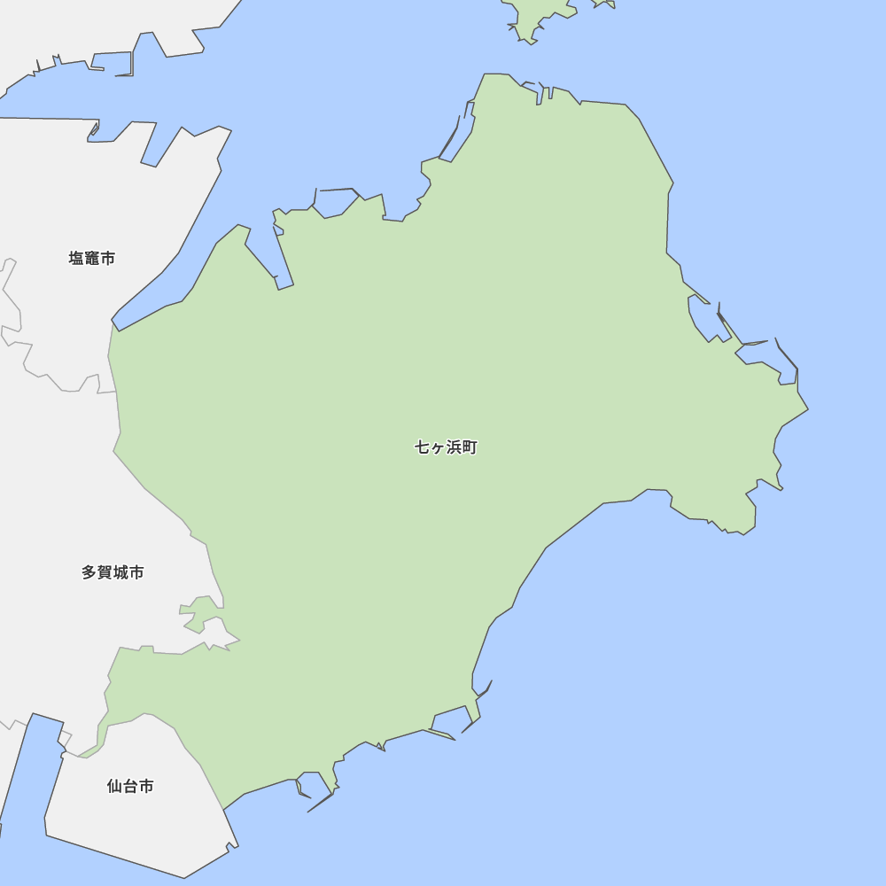 宮城県宮城郡七ヶ浜町の地図 | Map-It マップ・イット