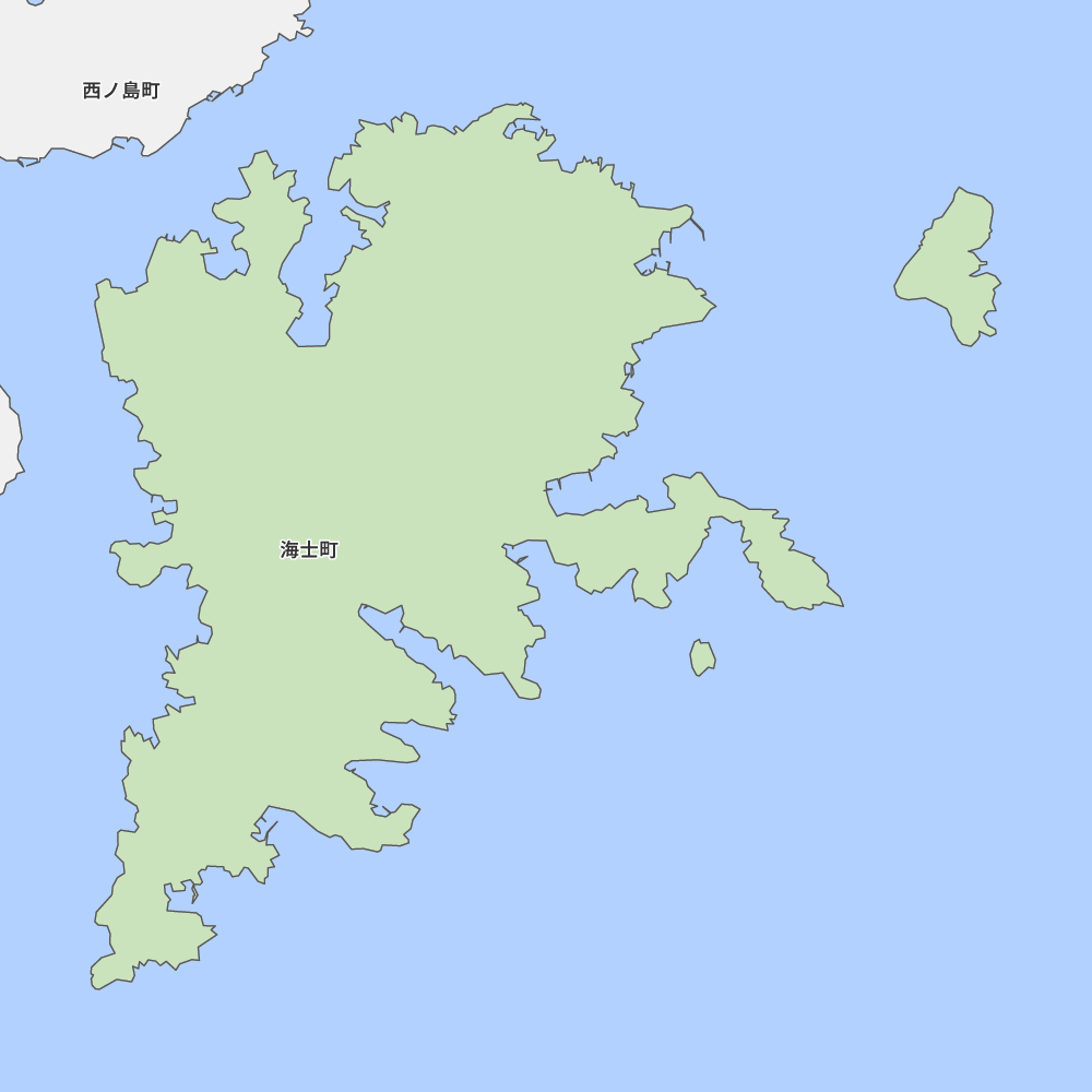 島根県隠岐郡海士町の地図 | Map-It マップ・イット