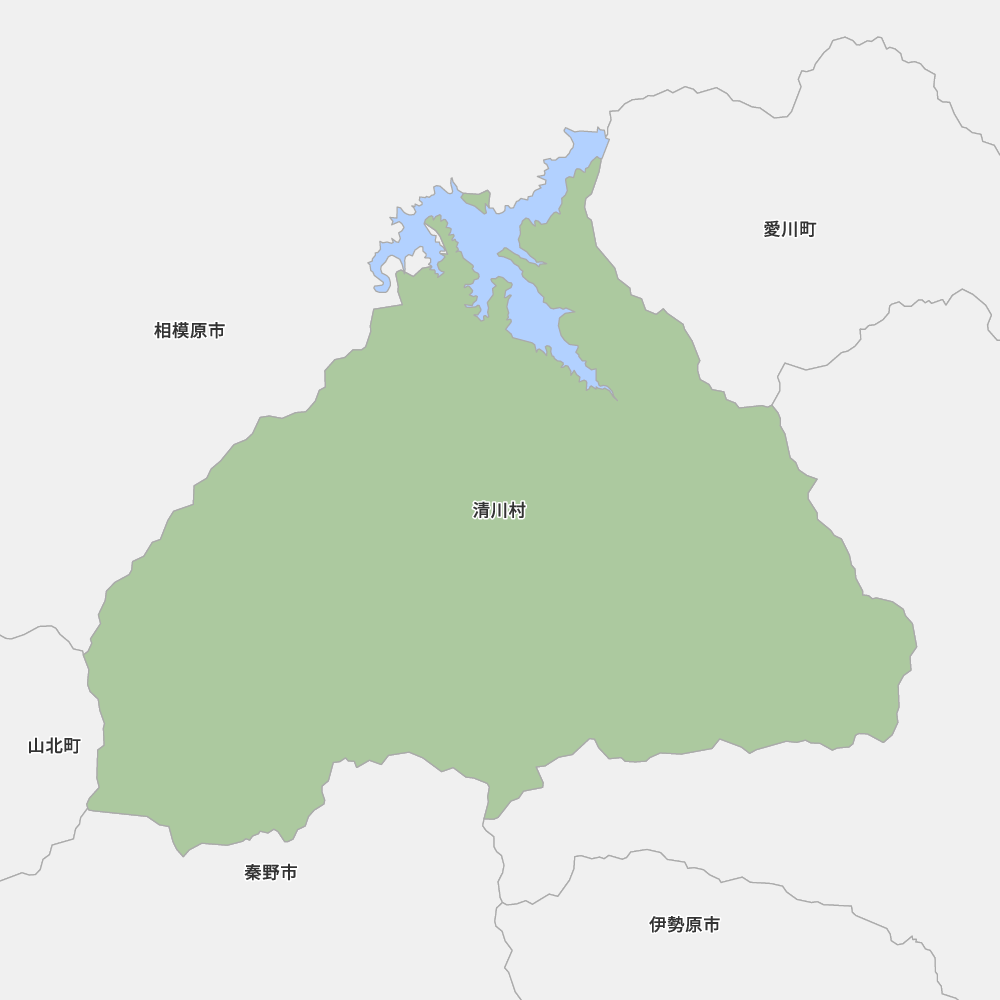 神奈川県愛甲郡清川村の地図 | Map-It マップ・イット