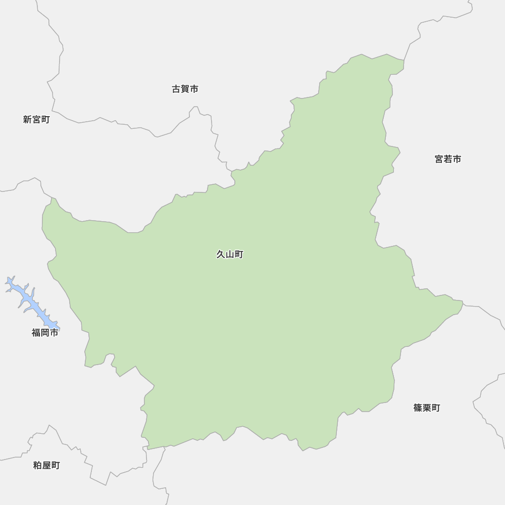 福岡県糟屋郡久山町の地図 | Map-It マップ・イット