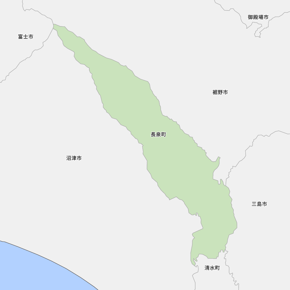 静岡県駿東郡長泉町の地図 | Map-It マップ・イット