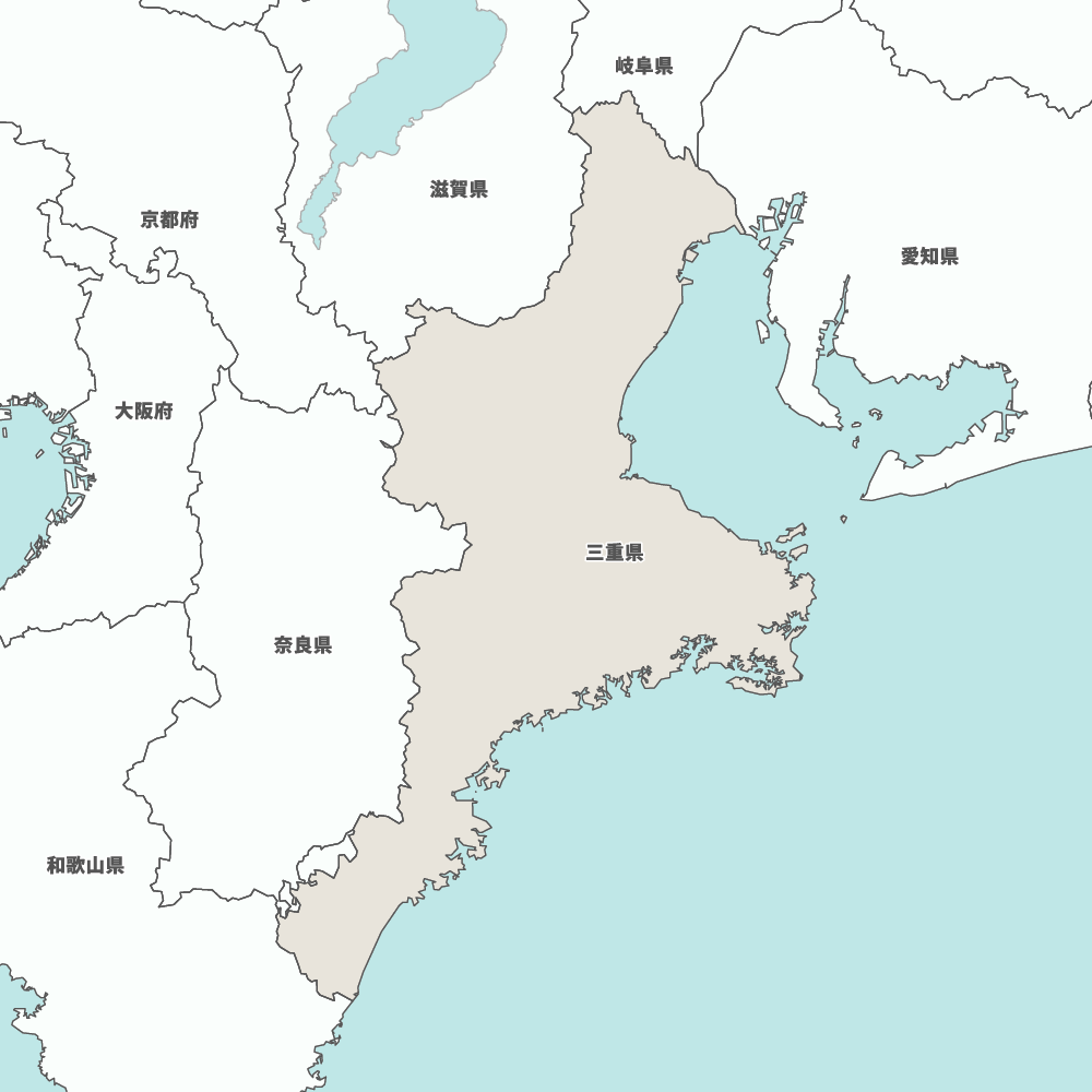 三重県の地図 | Map-It マップ・イット
