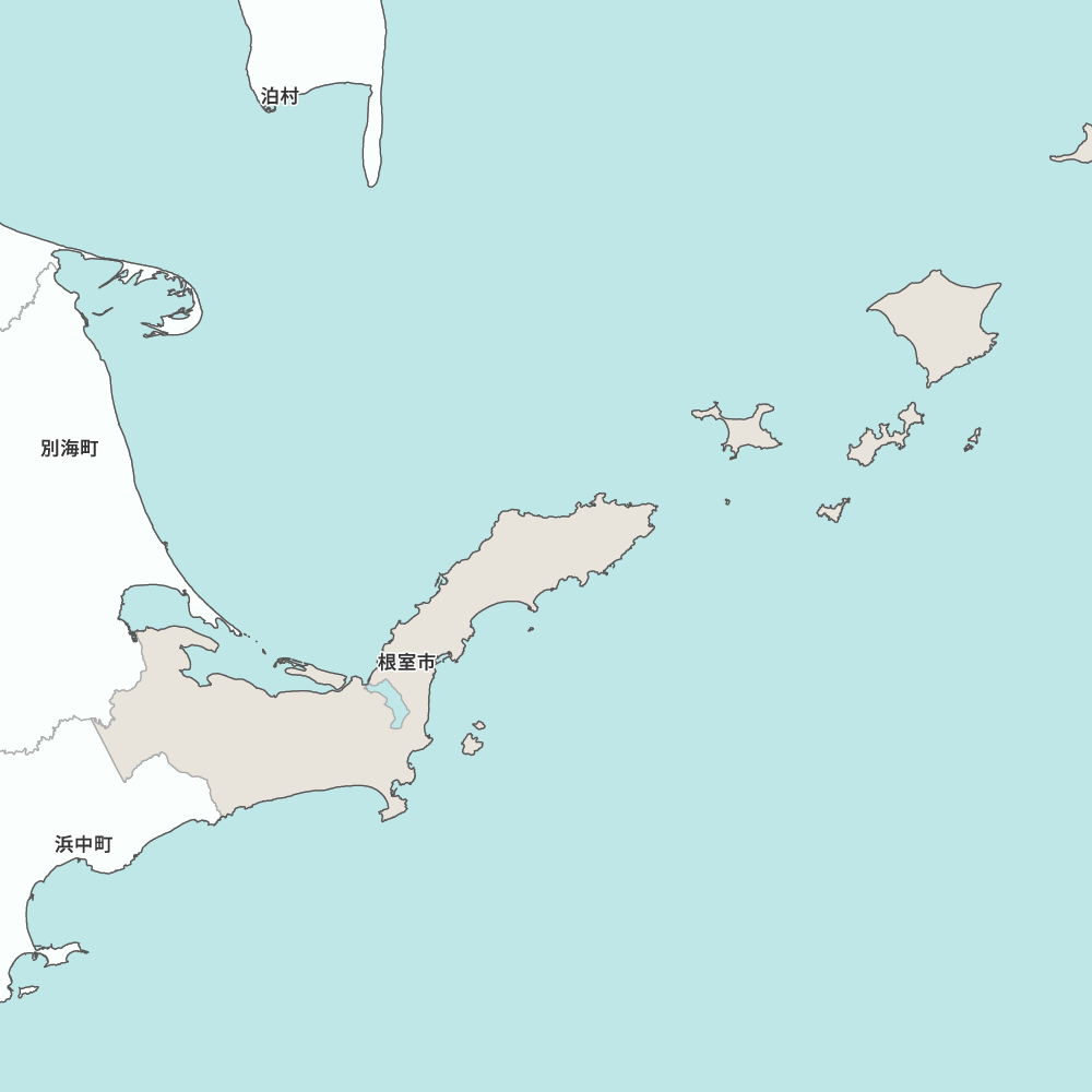 北海道根室振興局根室市の地図 | Map-It マップ・イット