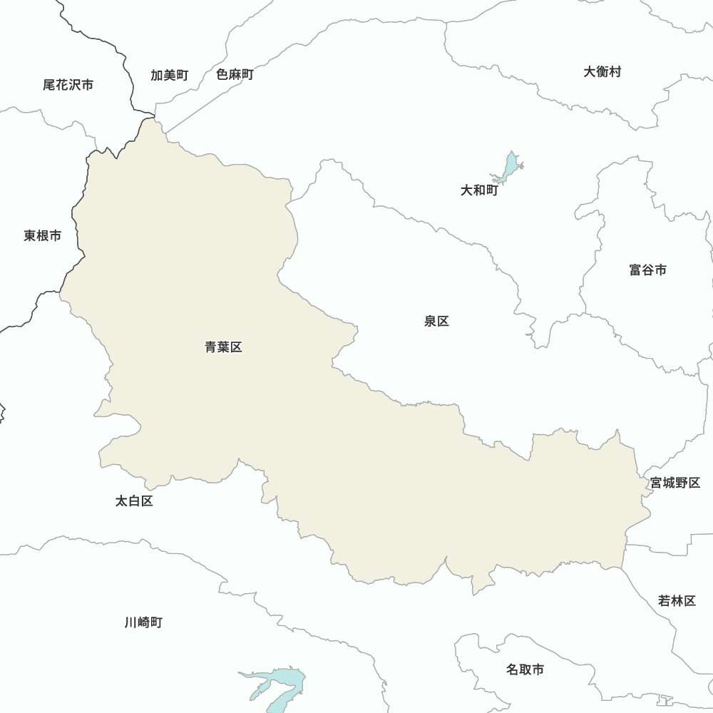 宮城県仙台市青葉区の地図 Map It マップ イット