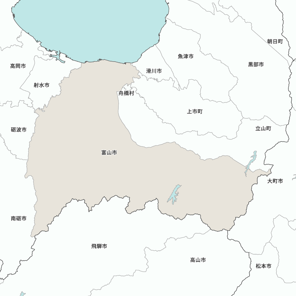 富山県富山市の地図 Map It マップ イット