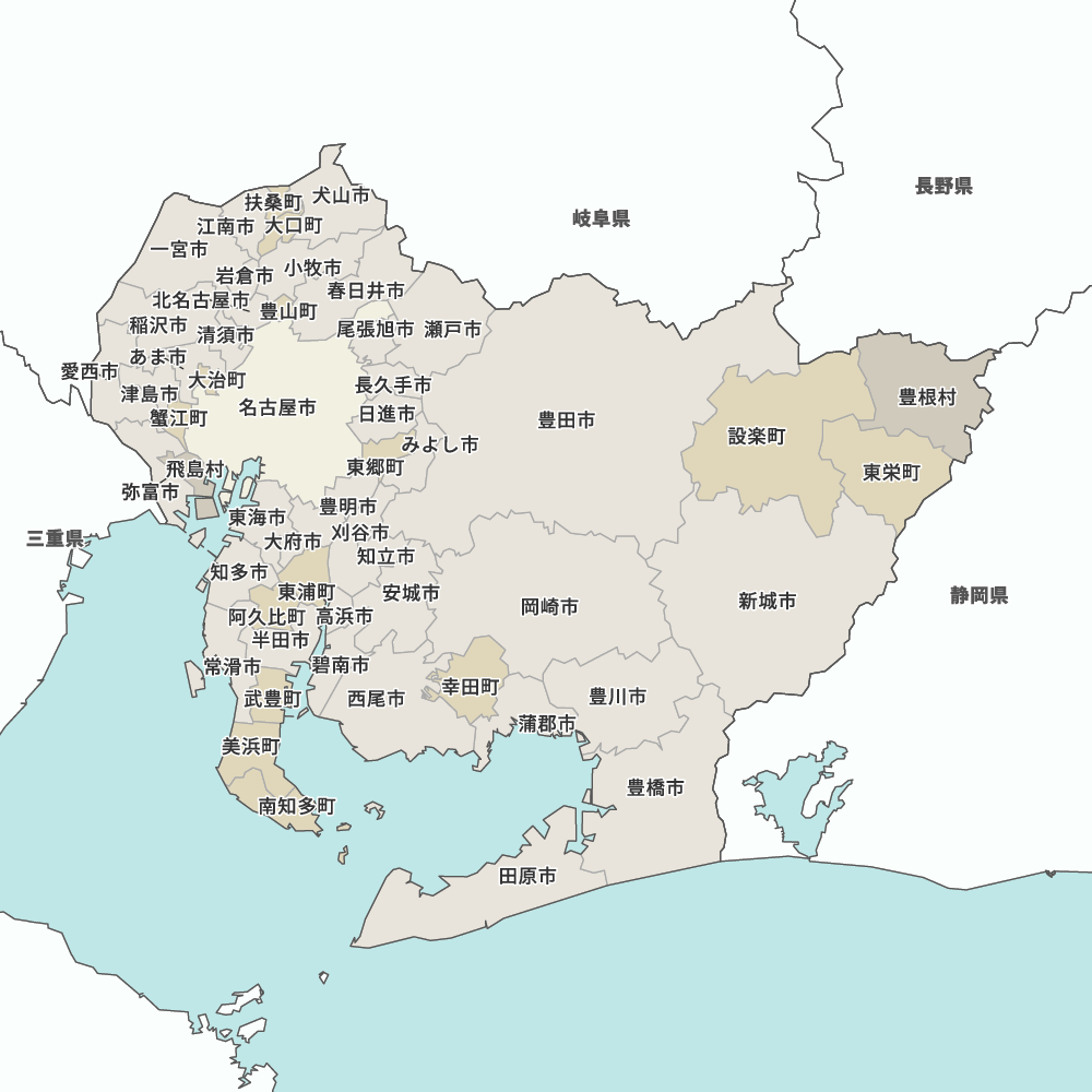 愛知県の地図 Map It マップ イット