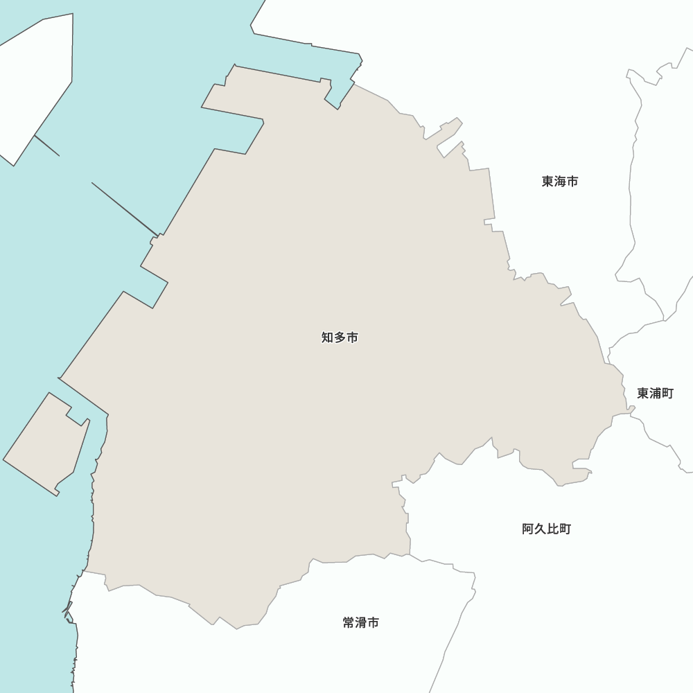 愛知県知多市の地図 | Map-It マップ・イット