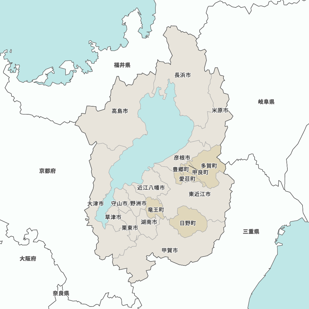 滋賀県の地図 Map It マップ イット