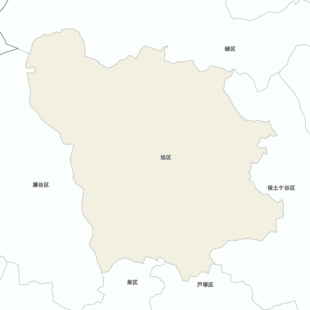 神奈川県横浜市旭区の地図 | Map-It マップ・イット