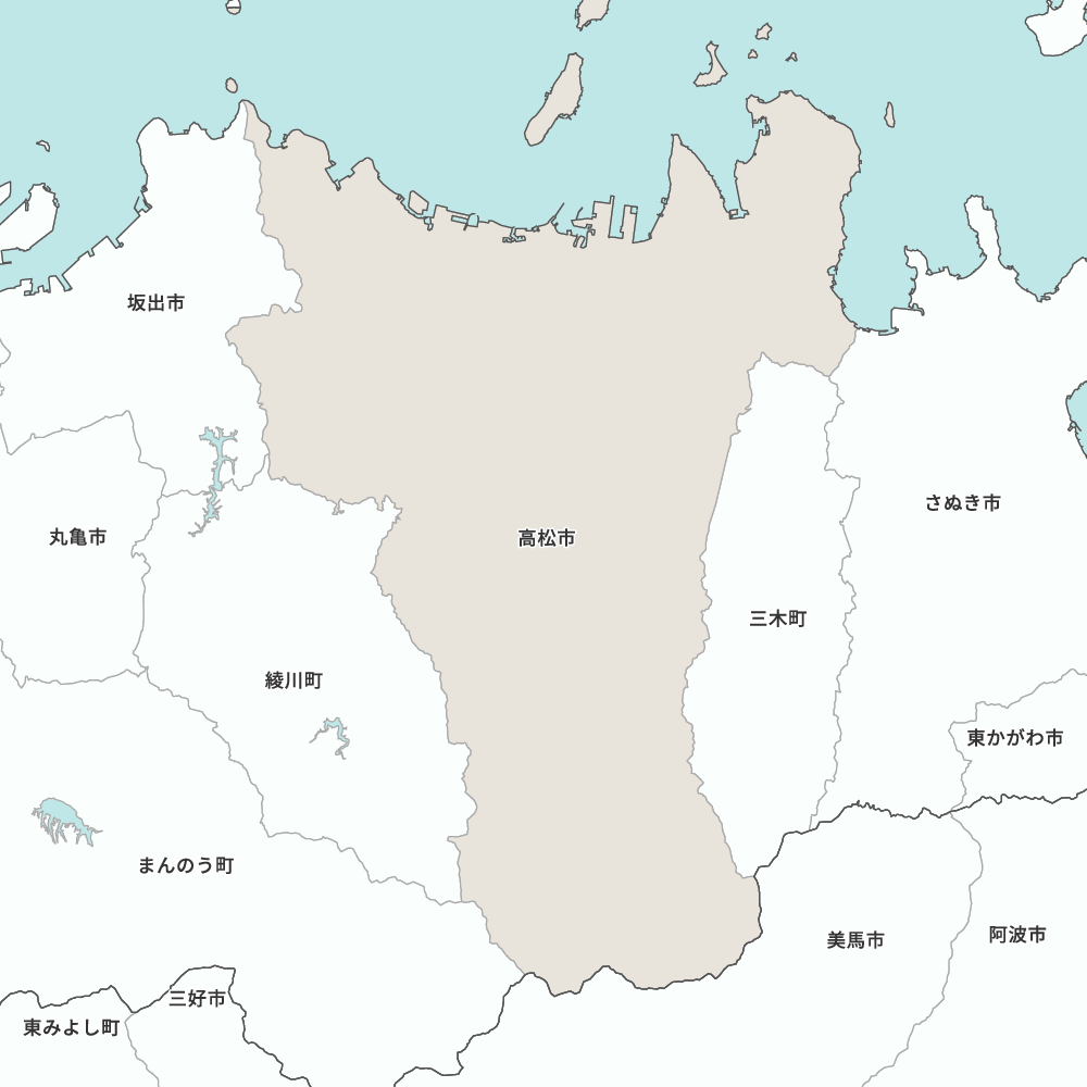香川県高松市の地図 | Map-It マップ・イット