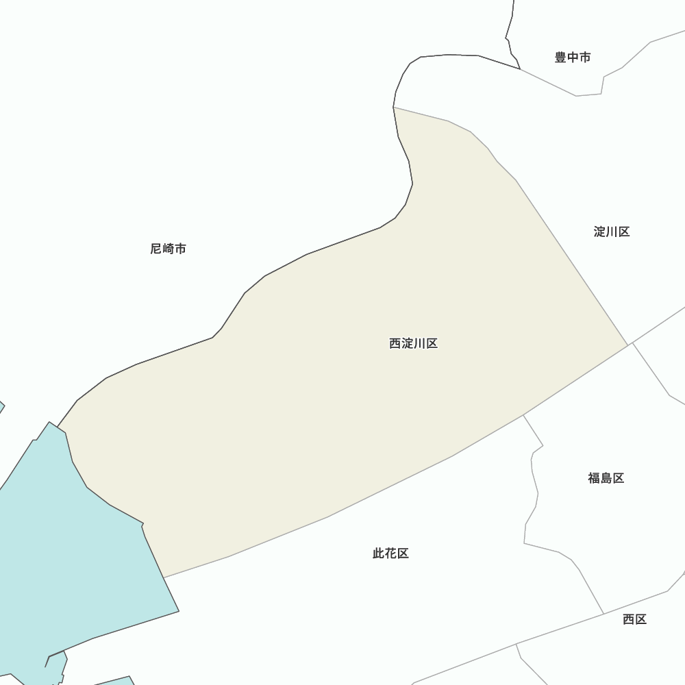 大阪府大阪市西淀川区の地図 | Map-It マップ・イット