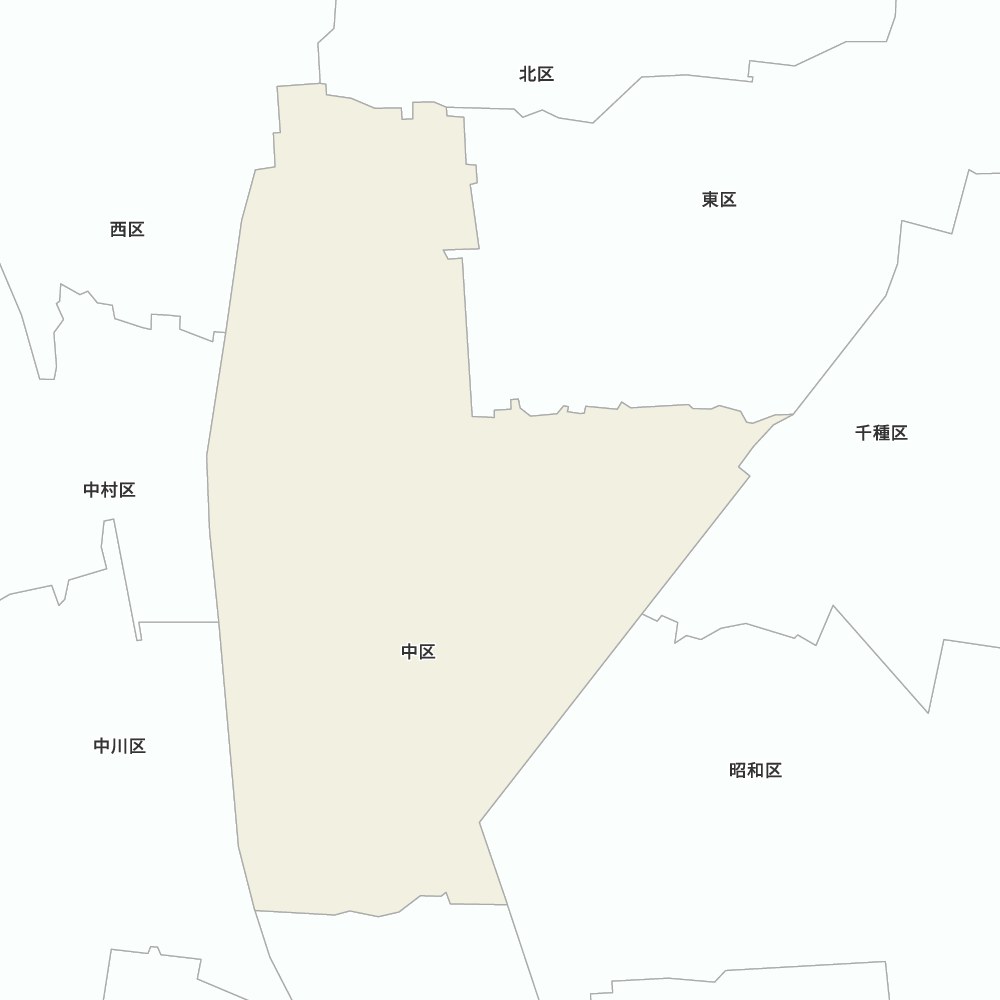 愛知県名古屋市中区の地図 | Map-It マップ・イット