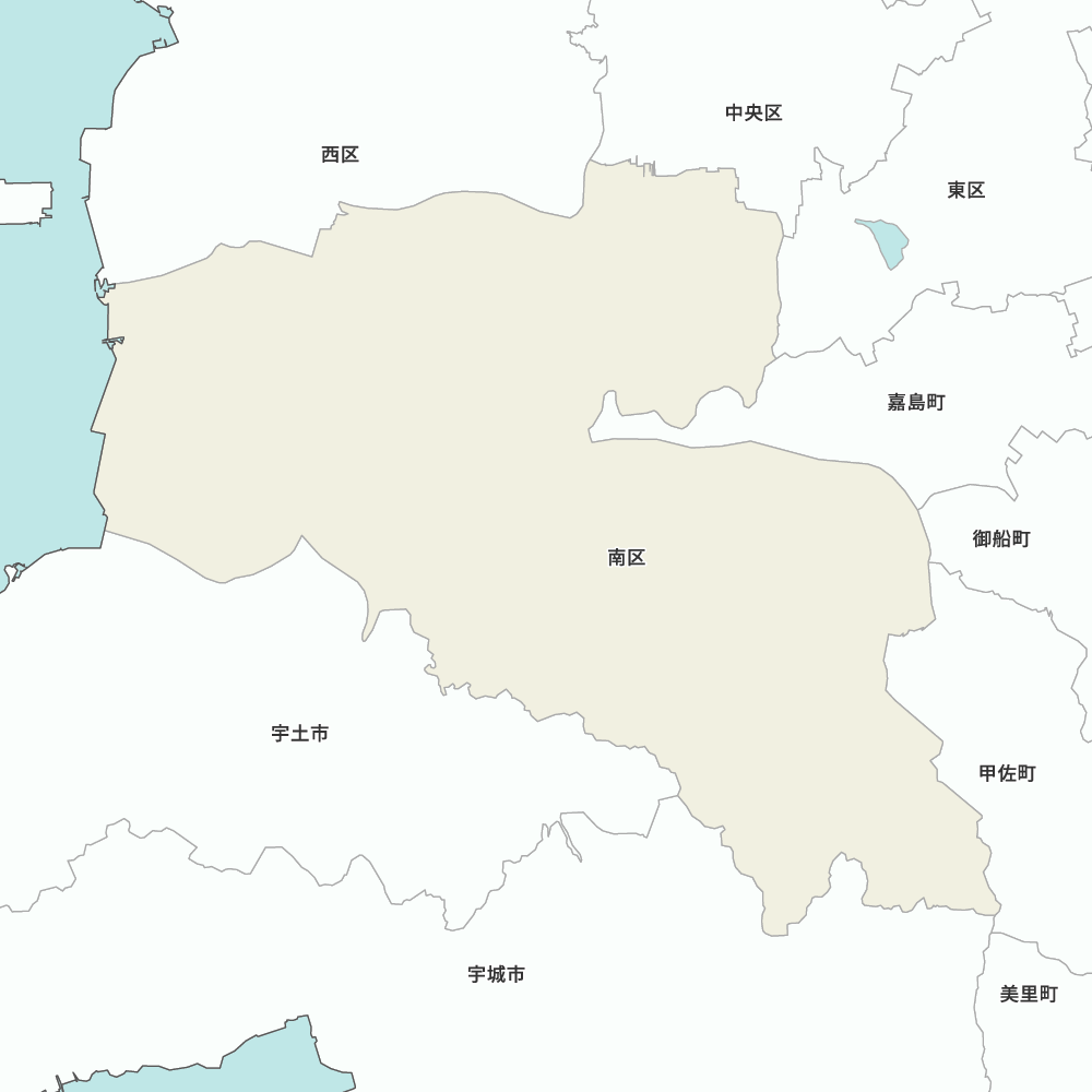 熊本県熊本市南区の地図 | Map-It マップ・イット